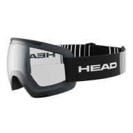Head F-Lyt Clear Black Ski Goggles 394774 M