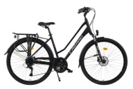 Жіночий Трекінговий Велосипед Lazaro Legion V2 Shimano Hydraulics Чорний 17