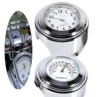 Годинник + Мототермометр Для Мотоциклів Harley На Ручку 7/8 