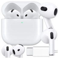 Бездротові Навушники Apple Airpods 4 Для Iphone Bluetooth Чохол Usb-C