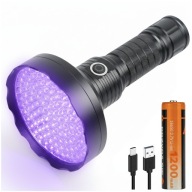 128 Led 395 Нм Usb-C Уф-Ліхтарик Sonovo Для Бурштину Та Виявлення
