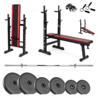 Sapphire Gym 56Кг Бодібілдинг Набір Лава Штанга Вари Штанга