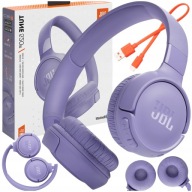 Бездротові Навушники Jbl Накладні Bluetooth Bass Microphone Складні Фіолетові
