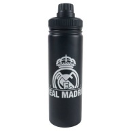 Real Madrid Steel Bottle 750 Мл Rmcf Bottle Black Офіційний Продукт 645