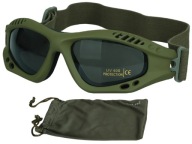 Тактичні Окулри Mil-Tec Commando Air Smoke Olive Goggles