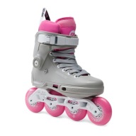 Ковзани Powerslide Next Sl Pink 80 Trinity, Сіро-Рожеві