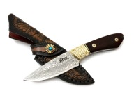 Macemaker Skinner - Мисливський Ніж Sanmai Damascus