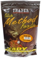 Pellet Traper Method Feeder Ready 2 Мм 500 Г Червоний Палтус