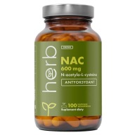Herb Nac 600 Мг 100 Кап. N-Ацетил-L-Цистеїн Антиоксидант, Детоксиант