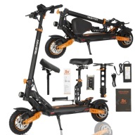 Електромобіль Kukirin G2 Max 1200W 55Km/H 80Km 20Ah48V 10'' 2024 Pl