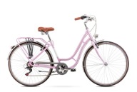 2326A56 - 18 M Велосипед Romet Luiza Eco 26 Рожевий