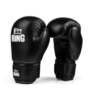 12 Oz Тренувальні Боксерські Рукавички Combat Black Ring-Sport