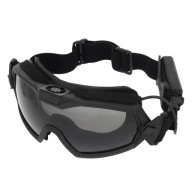 Окуляри Anti Shock З Вентилятором, Uv400 Anti Fog Black