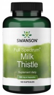 Swanson Milk Thistle 500 Мг Відновлення Печінки Очищаючий Milk Thistle 100K.