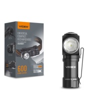 Videx Led Tactical Headlamp Military 2In1 10W 600Lm 5700K Usb Ip68