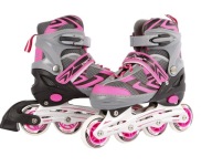 Роликові Ковзани Kids Globe Street Rider 35-38, Рама Сіро-Рожева