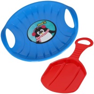 Набір 2Х Пластикових Санків Apple Slide Blue Red