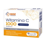 Доз Продукт Вітамін С 1000 Біофлавоноїдів, Капсули, 60 Шт.