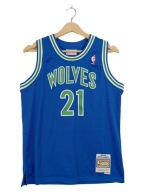 Дитяча Футболка Mitchell & Ness Timberwolves Kg 21 Синя (Eu 158)