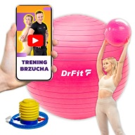Гімнастичний М'яч Фітнес Пілатес Йога Реабілітація Ø45 З Drfit Pump