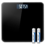 Ваги Ванні Електронні Lcd Kg Precision Glass 180 Kg + Батареї