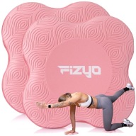 Fizyo Pilates Yoga Pads Для Колін, Ліктів І Рук, Рожеві, 2 Шт.