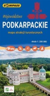 Карта Підкарпатського 101 Туристичного Пам'ятка