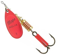 Mepps Aglia Platinium Red / Silver № 3 / 6,5 Гр Оригінальна Принаба №1 У Світі