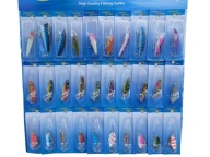 Набір 10X Wobbler Spinner Spoon Lure Spinner 30 Шт. 150912 Łowne