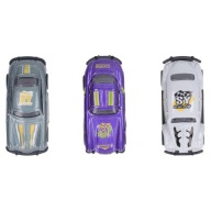 3Pcs Pull Back Car Цинковий Сплав Abs Міцний, Високий