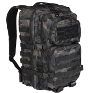 Камуфляжний Тактичний Військовий Рюкзак Mil-Tec Assault Pack Large 36 L - Dark Camo