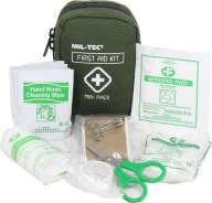 Зелена Аптечка Mil-Tec Mini Pack, Аптечка В Комплекті