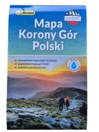 2026 Водонепроникна Карта Kgp Корона Польських Гір Ламінована Туристична Гора