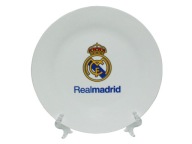 Real Madrid Декоративна Керамічна Тарілка З Логотипом Royal З Підставкою