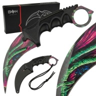 Karambit Cs:go Knife Колекційна Сталева Графіка Sci-Fi Giftbox Безпечно