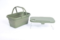 Platinet Кемпінгова Кошик Для Пікніка 47X29X23.5 См, 16 Л, Складна, З Кришкою 2 В 1
