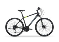 Велосипед Tabou Flow 4.0 Black Lime Grey 21'' Рама