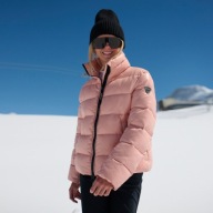 Жіночий Пуховик Rossignol Shiny Bomber Пастельно-Рожевий