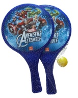 Набір Для Пляжного Тенісу Rackets Padel Paddles Ball Avengers Blue