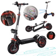 Iscooter Ix5S Чоловічий/Жіночий Позашляховий Електромобіль 1000W 48V 15Ah 11''