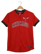 Дитяча Бейсбольна Майка Nba Chicago Bulls, Червона (Eu 158)