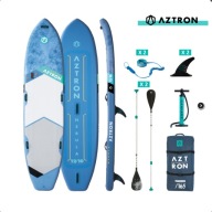 Sup Дошка Aztron Nebula, Багатомісна, Сімейна, Надувна, Велика Місткість, 390 См