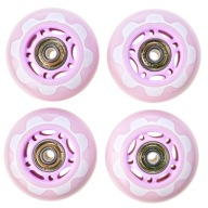 4 Колеса Для Роликових Ковзанів Raven Senia Violet 64 Мм, Підшипники Pu Abec-7