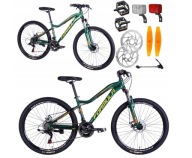 Гірський Велосипед Mtb 26 21B Алюмінієвий Shimano Дискові Гальма Рама 15 Коммунія