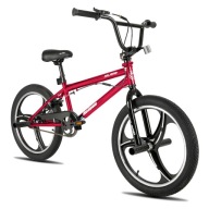 Hiland 20 Дюймів Bmx Freestyle 360 Rotor 4 Pegs Kids Boys Girls, Red