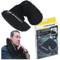 Надувна Дорожня Подушка Для Шиї Круасан Dunlop Для Автомобіля