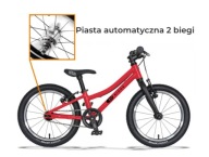 Легкий Велосипед Kubikes 16S Auto 2 Швидкості Red