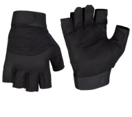 Військові Рукавички Без Пальців Mil-Tec Black