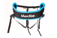Manmat Canicross Belt Blue And Silver S