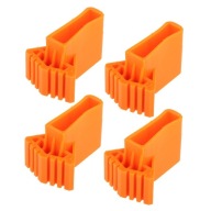 Пакет Ladder Leg Caps Rubber Protector Вільно Рухливі Трапецієподібні Накладки, Жовті